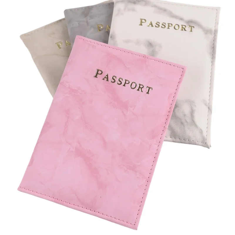 

Чехол для паспорта из искусственной кожи, чехол для документов, дорожный кошелек, обложка для паспорта, защитный чехол с отделением для удостоверения личности, чехол с рукавом