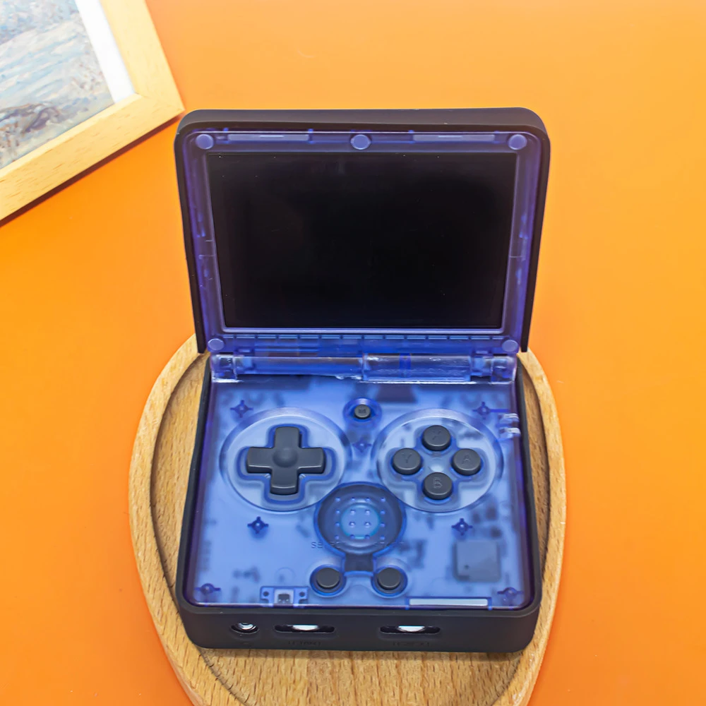 ANBERNIC 전용 실리콘 케이스 커버 슬리브, 휴대용 레트로 핸드 헬드, 안티 드롭 스크래치 게임 콘솔 보호