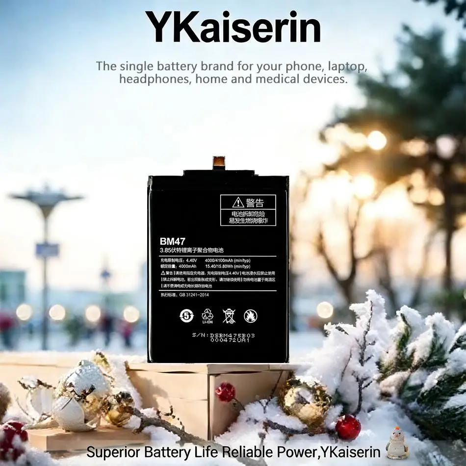 

Экологичная и надежная батарея BM47 4100 мАч для мобильных телефонов Xiaomi Redmi 3, 3S, 3X, 4X