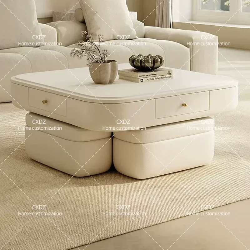 2024 New Automatic Mahjong Table Lift Coffee Dining Table Integrated Dual Purpose Multi Function Small Apartment Household