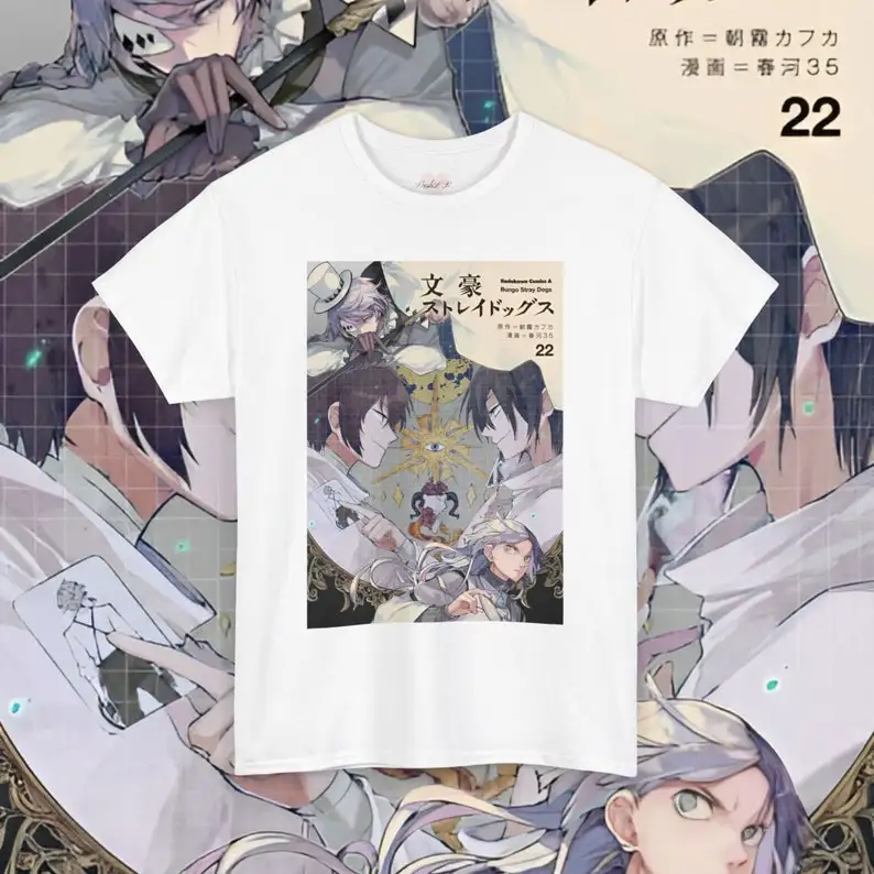 Bungo Stray Dogs Vintage Anime T-Shirt