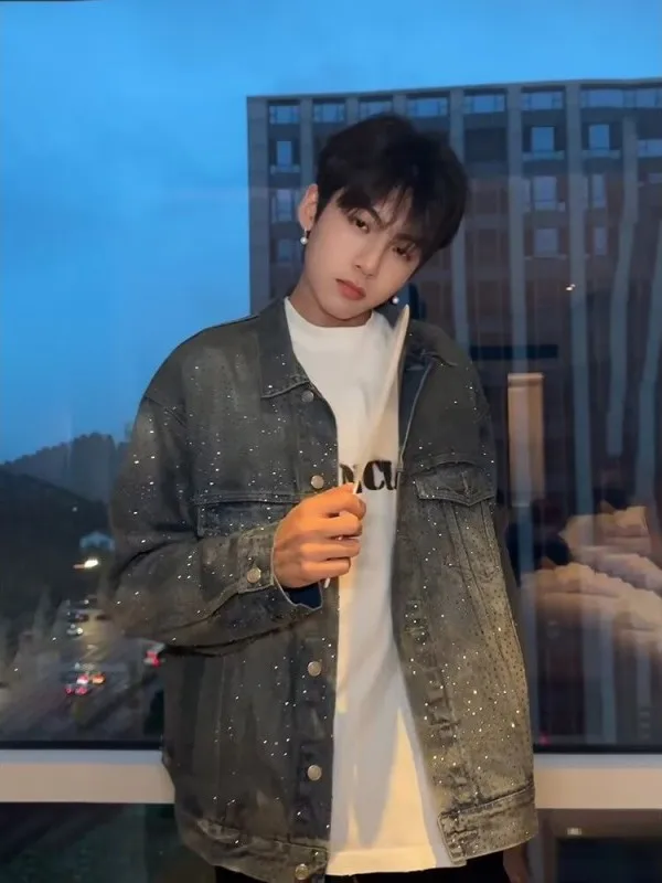 

American Sle Star Denim Jaet for Men Spring Autumn Cleanfit ort Ootd Vintage Jeans Clothes Loose Fit Regular Sve