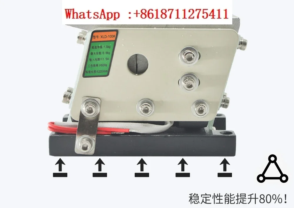 

Direct vibration linear feeder 100 flat vibration 140 160 190 direct vibration vibrating plate feeder 60 pure copper / 220V
