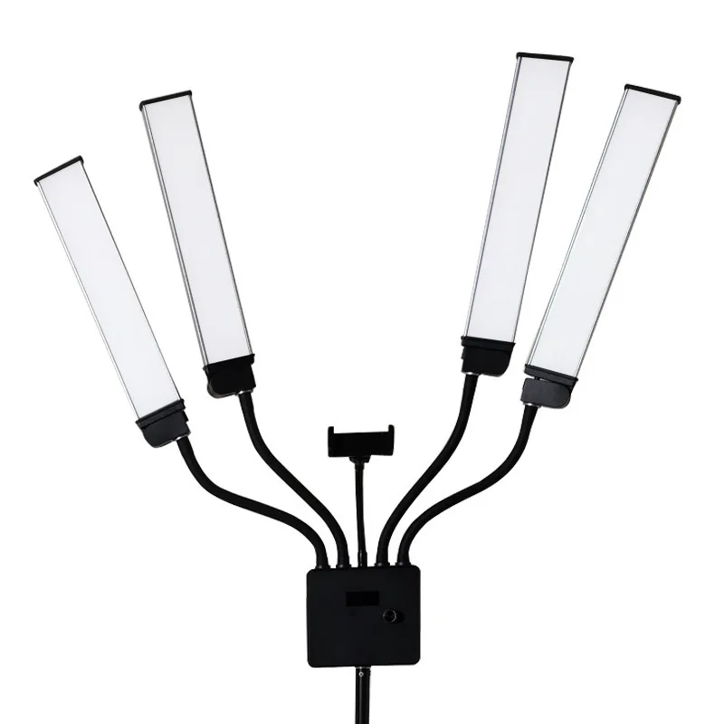 double arm light photography light portable folding LED live streaming host photo live photography filling light