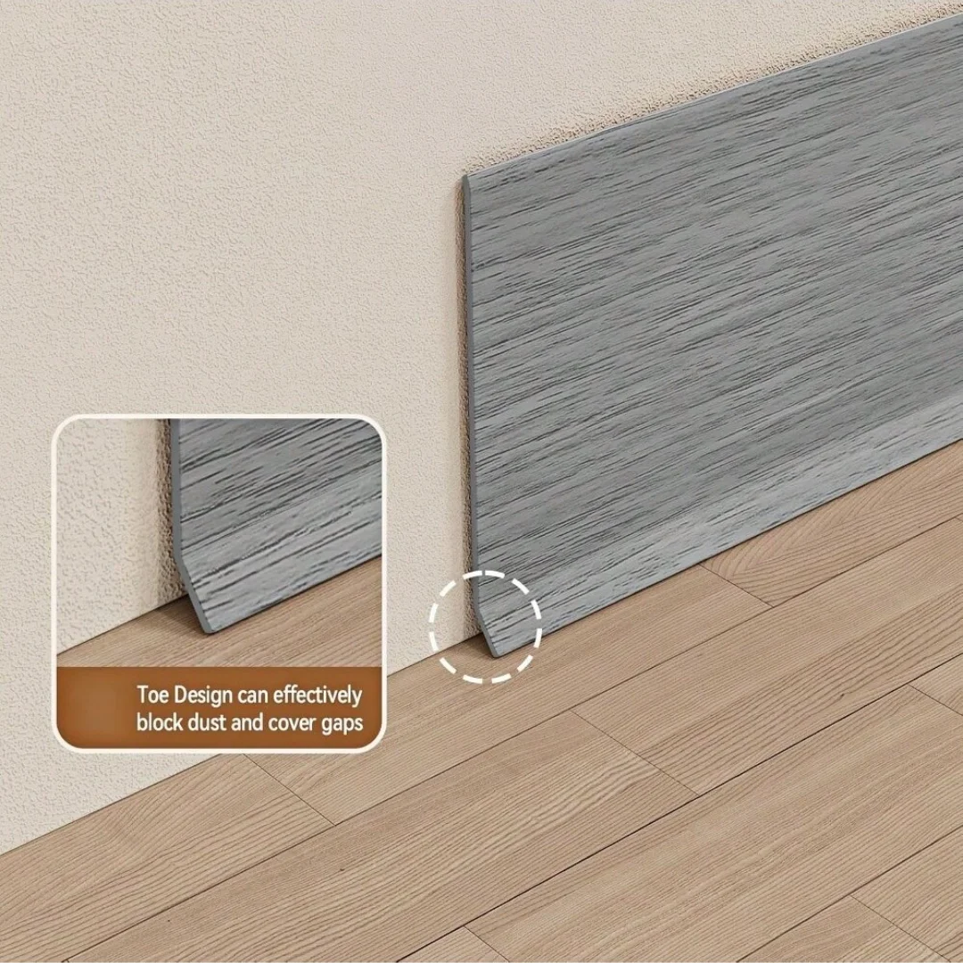 1 قطعة 2 متر × 8 سنتيمتر الفينيل الجدار الديكور التفاف المجلس ، ذاتية اللصق الزخرفية التفاف مجلس ، مرنة ذاتية اللصق الزخرفية Stri