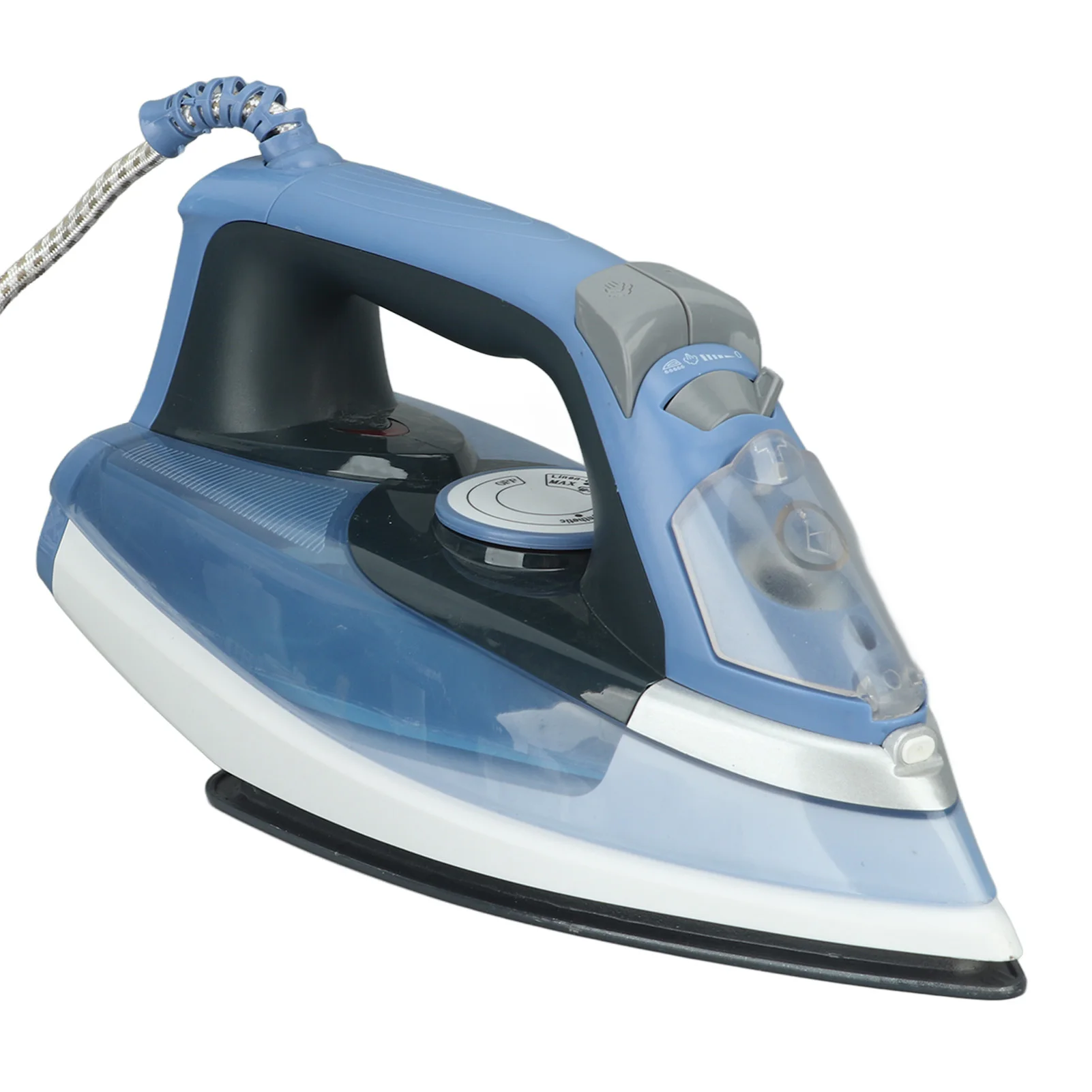 2400W Household Steam Iron Wet Dry Dual Use Handheld Steam Iron with Water Tank 220V UK Plug for Ironing Clothes Home Appliances