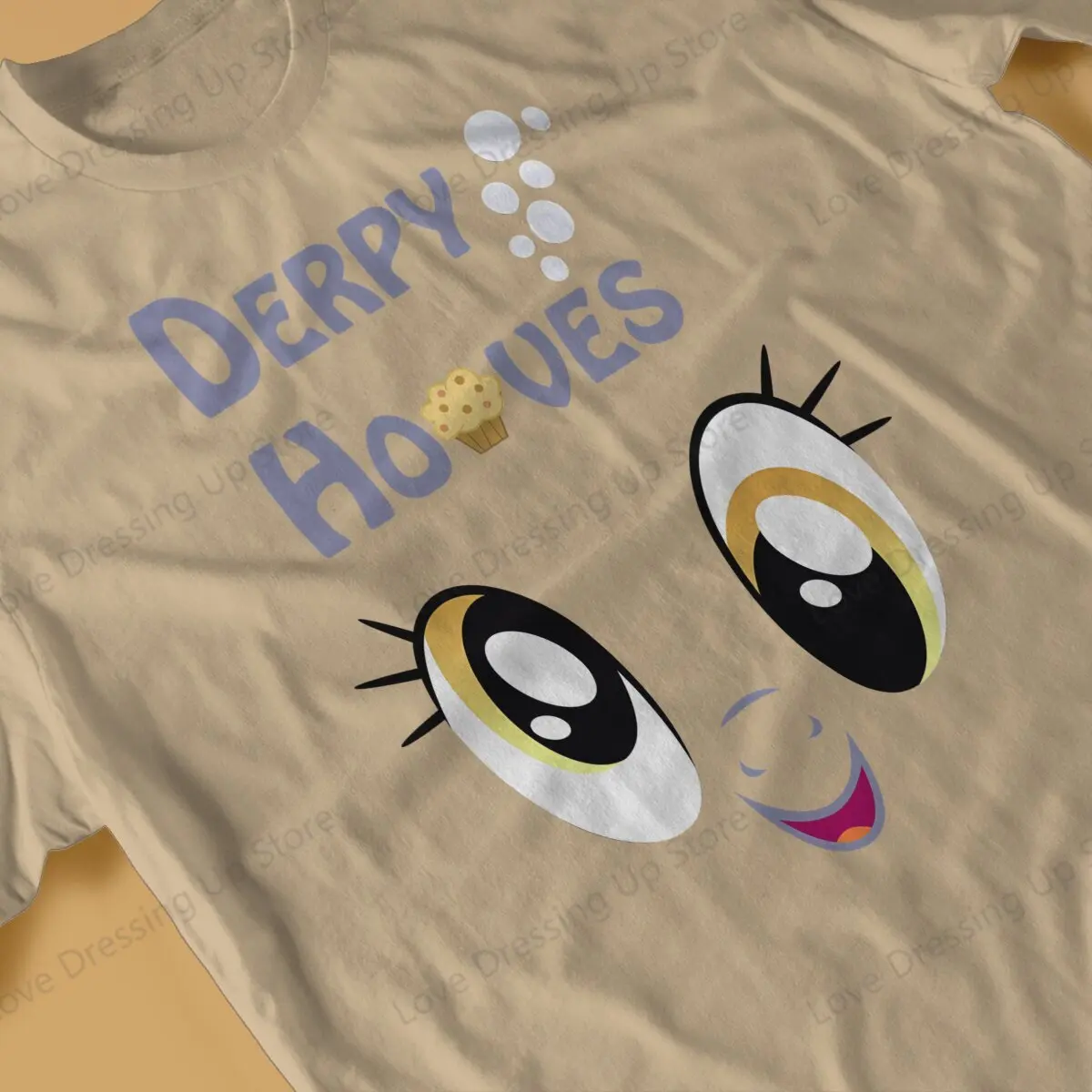 Derpy Hooves Essential 100% Cotton men\'s Tshirt Street Cool Tshirts Mlp Hipster Tops
