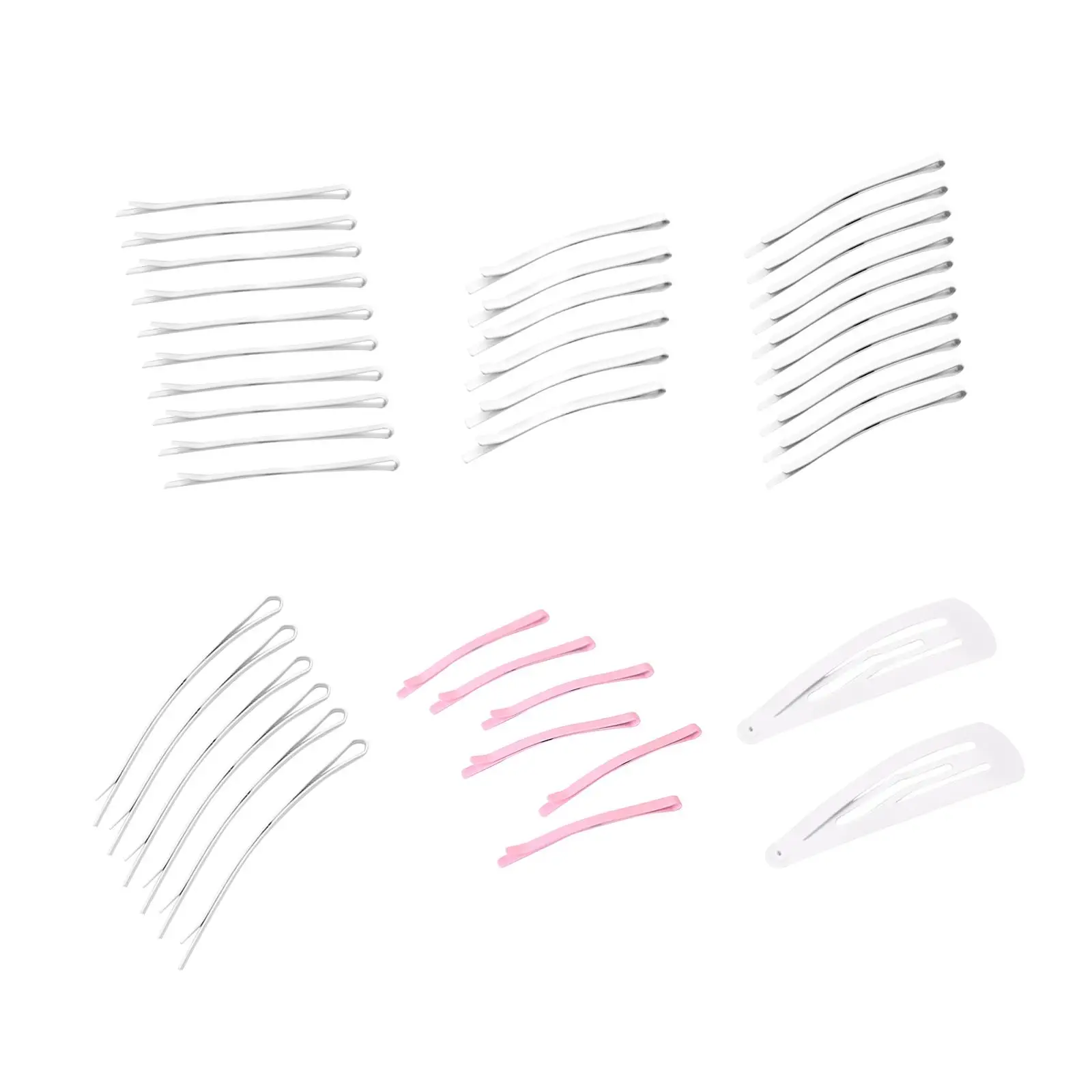 Nurse Cap Clips Slideproof Metal Stable Hairpins for Women and Girls Nurse Buns Wedding Hairstyles All Day Comfort Hairdresser