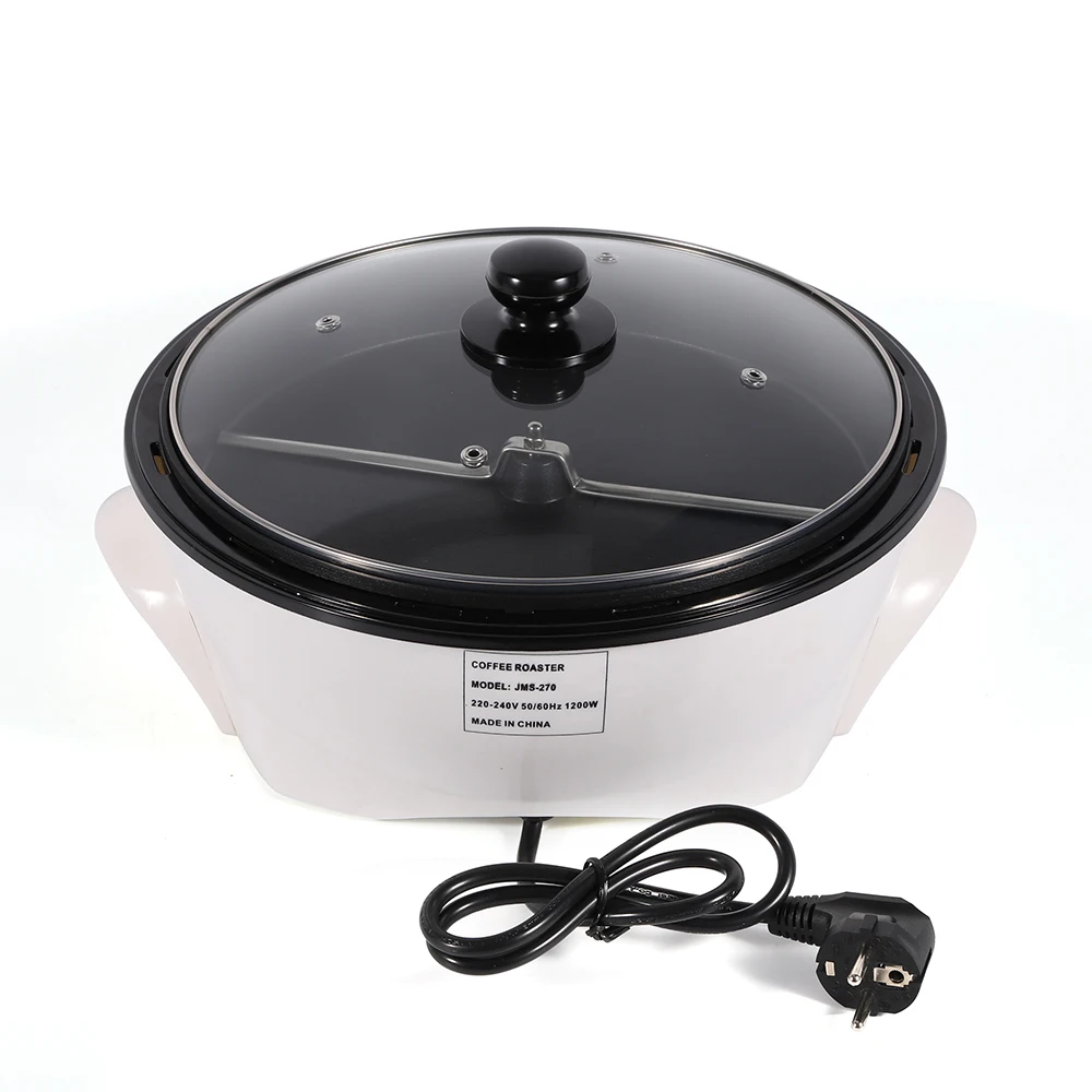 Torréfacteur à café électrique avec réglage de la température, capacité maximale, machine à torréfier le thé, accessoires pour barista à domicile, 800W, 1500g