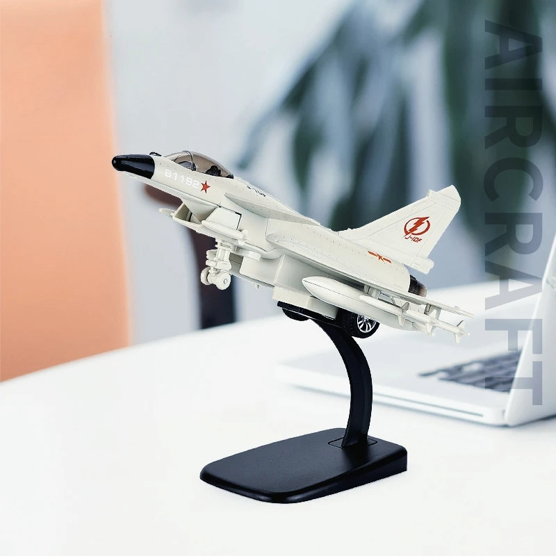 

1: 50 J-10 Alloy Fighter Aircraft Model Simulation Bomber with Display Stand New Hot Selling Gift
