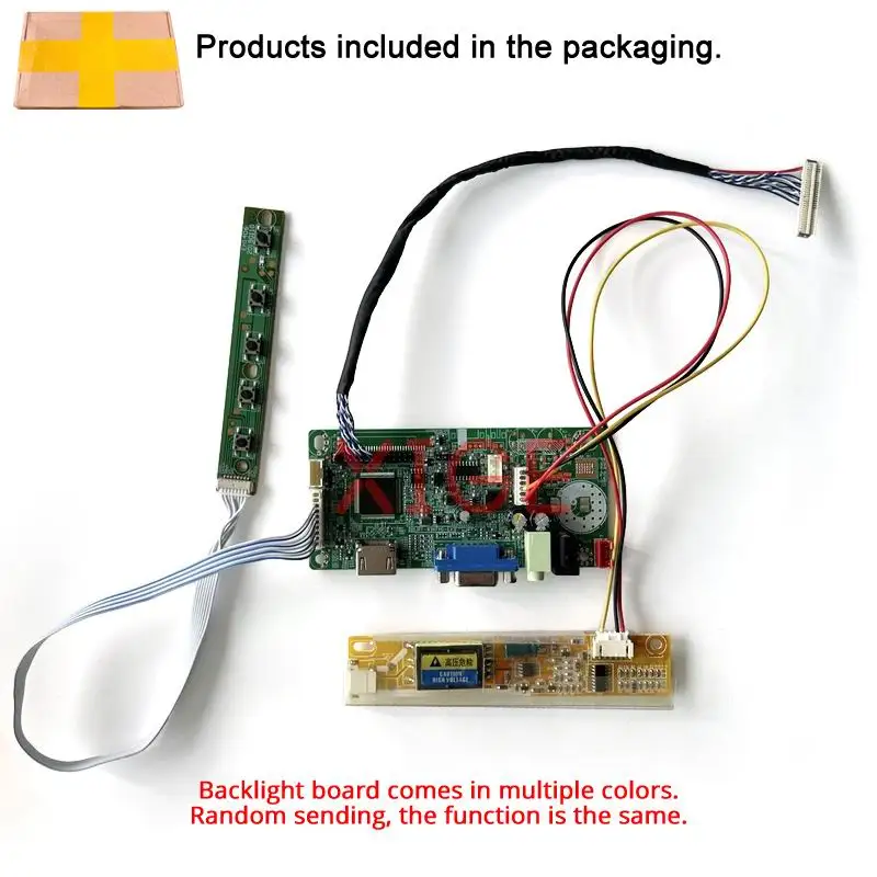 Para claa154wa03 claa154wa05 claa154wa04 claa154wa01 placa de unidade controlador kit diy 1-ccfl hdmi + vga 1280x800 lvds 30 pinos 1280*800