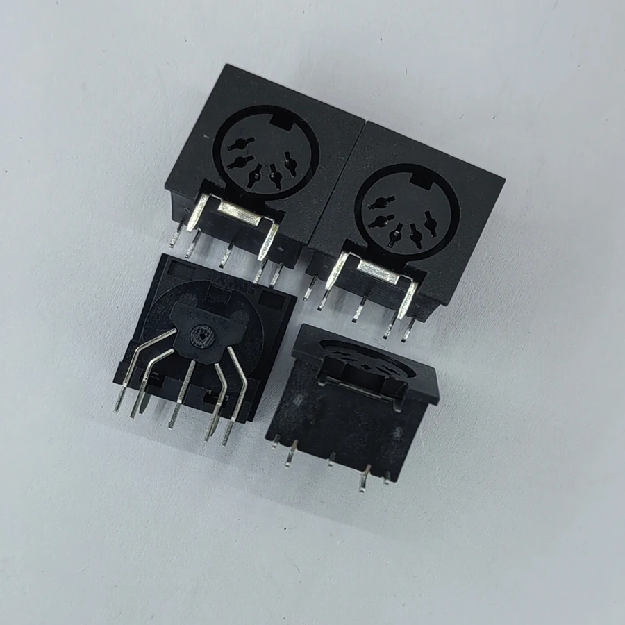 50PCS/Lot Big S Terminal DIN5 DIN Female Jack/Socket Connector 5PIN/5P DS-5-01 PCB Panel Mount
