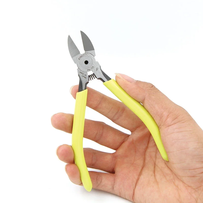 Japan King TTC Diagonal Pliers 5 Inch or 6 Inch For Cutting Plastic, Copper Wire, Aluminum Cable, Element Etc Repair Tools