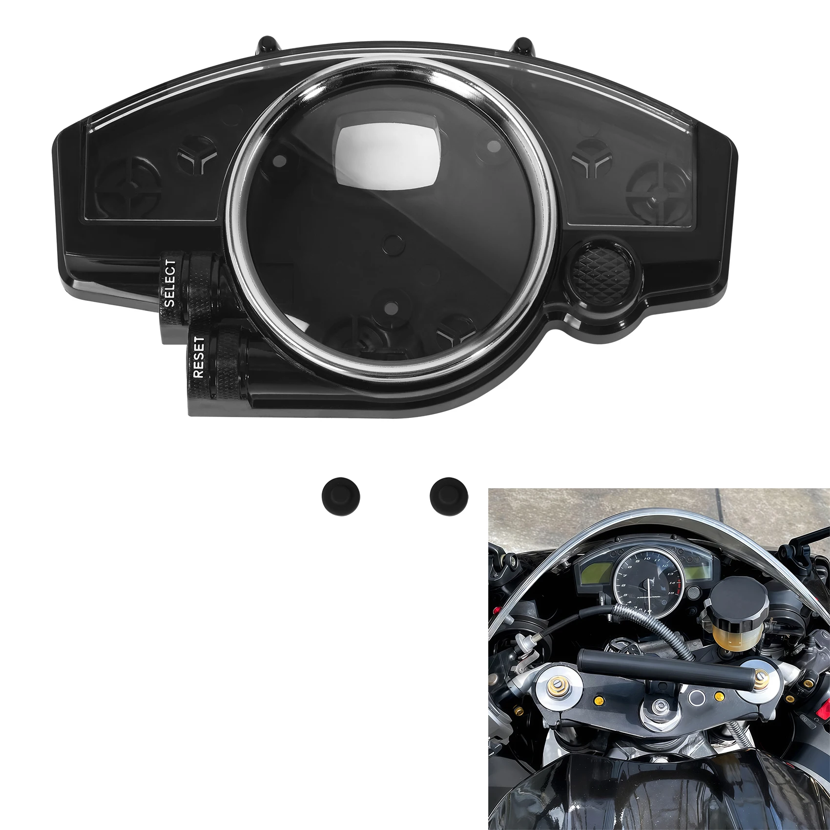 Speedo Meter Gauges Instrument Cover Cluster For Yamaha YZF R6 2006-2016 07 08 Motorcycle Accessories