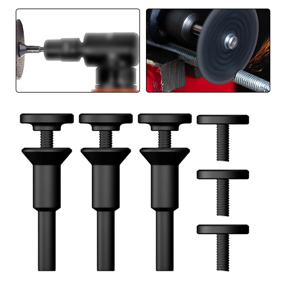 3pcs Versatile Cut-Off Wheel Mandrel Set For Die Grinders For Durable & Easy Versatile Cut-Off Wheel Mandrel Set For Die Grinder