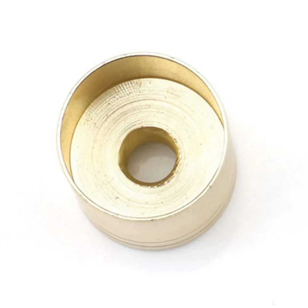 Fishing Landing Net Thread Adaptor For Landing Net DIY Refit Parts 10~15mm To M8 Aluminum Alloy Gold Fishing Accessories