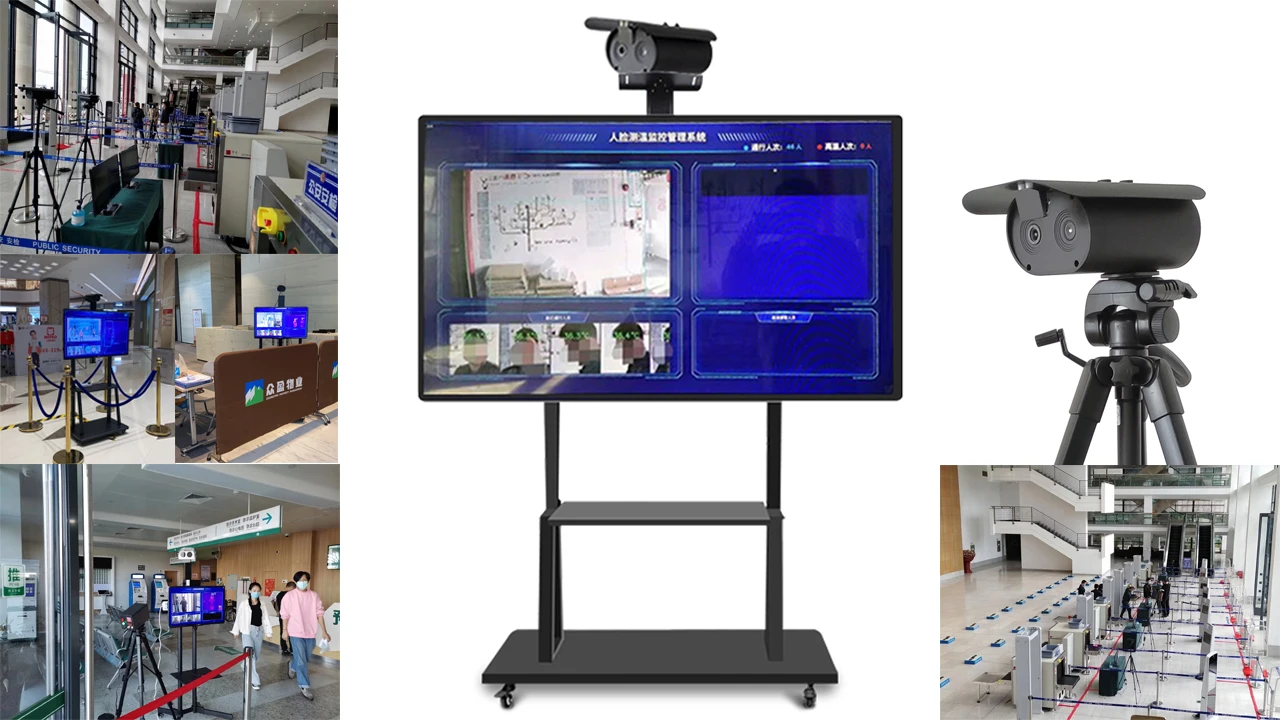 Blackbody Calibrated Thermal Imager Automatic Facial‑Recognition Temperature‑Measurement IP‑Rated Thermal Device