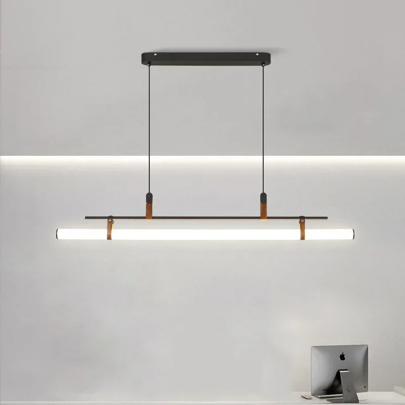 

Nordic Creative Minimalist Saving Energy Pendant Is Suitable for Restaurants, Study Rooms, Offices, and Indoor Glossy Lighting