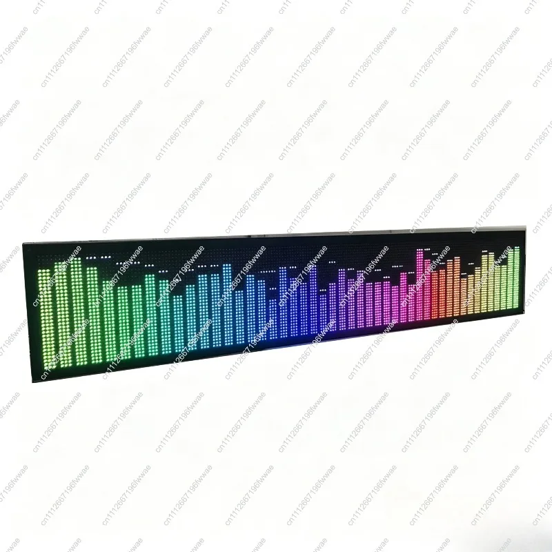 For Professional Full Color Music Spectrum Display Light |RGBSoundControl, 160Colors, Remote-Control KTV Rhythm Light (Brightnes