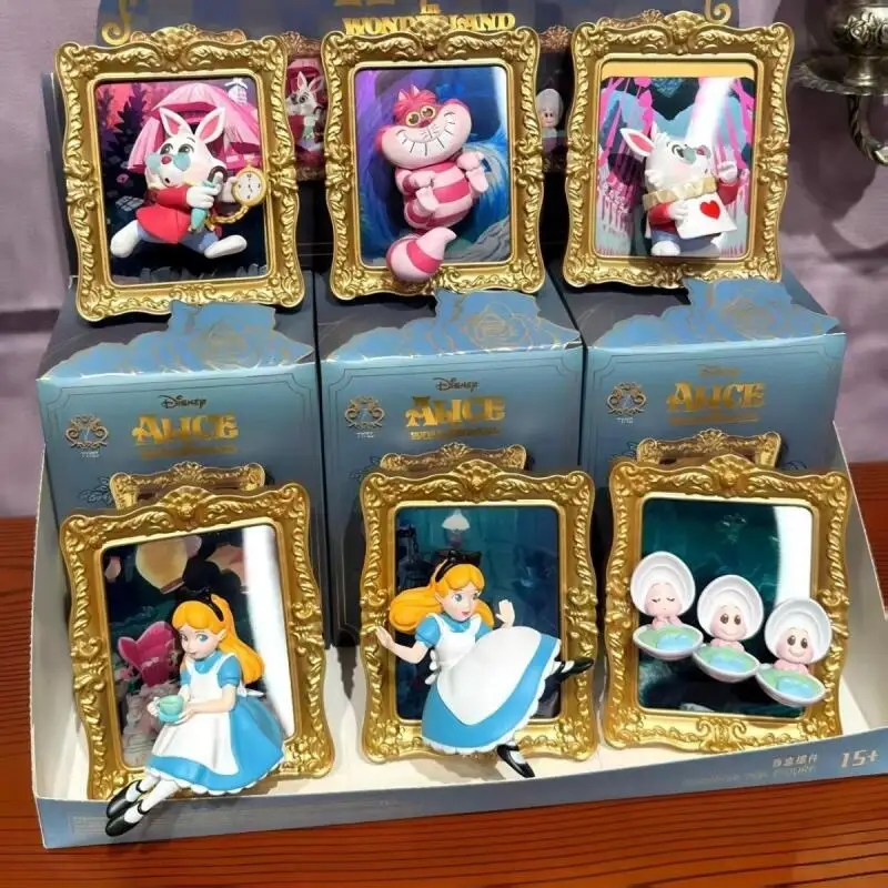 

Disney Alice In Wonderland Cheshire Cat Baby Oysters Art Museum Series Static Model Desktop Bedside Ornament Friend Birthdaygift