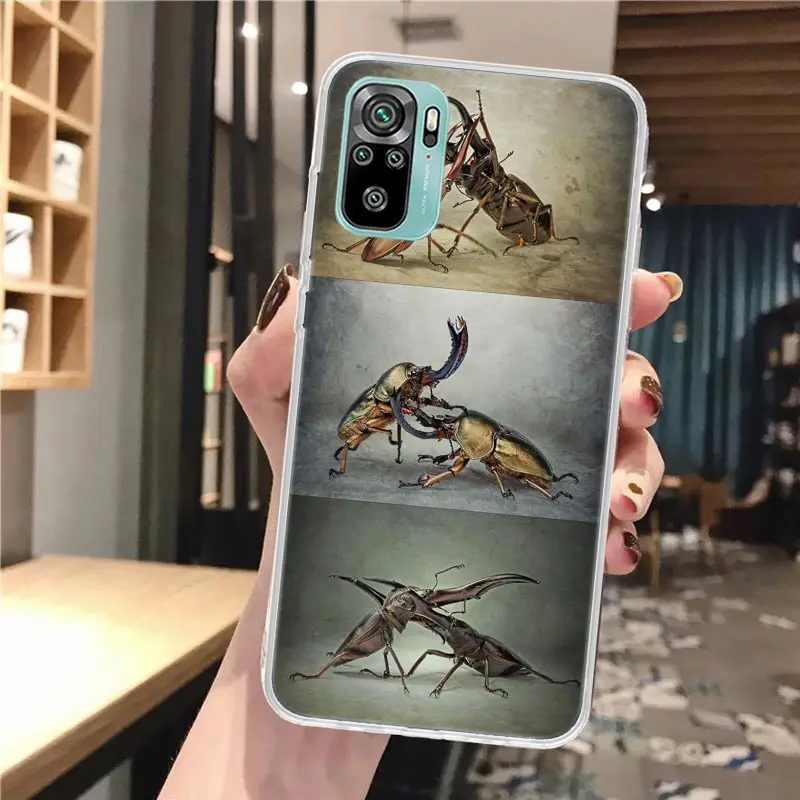 Bugs Bees Scientific Decomposition Silicon Phone Case For Xiaomi Redmi 12 12C 10 10A 10C 9 9A 9C 9T 8 8A 7 7A 6 6A K70 K60 K20 K