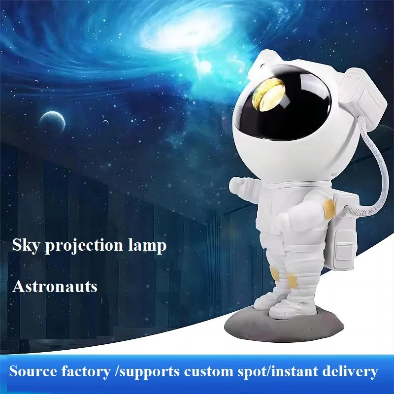 

Astronaut Sky Projection Light Internet Celebrity Atmosphere Decoration Night Light Christmas New Year Kid's Holiday Gift Lamp