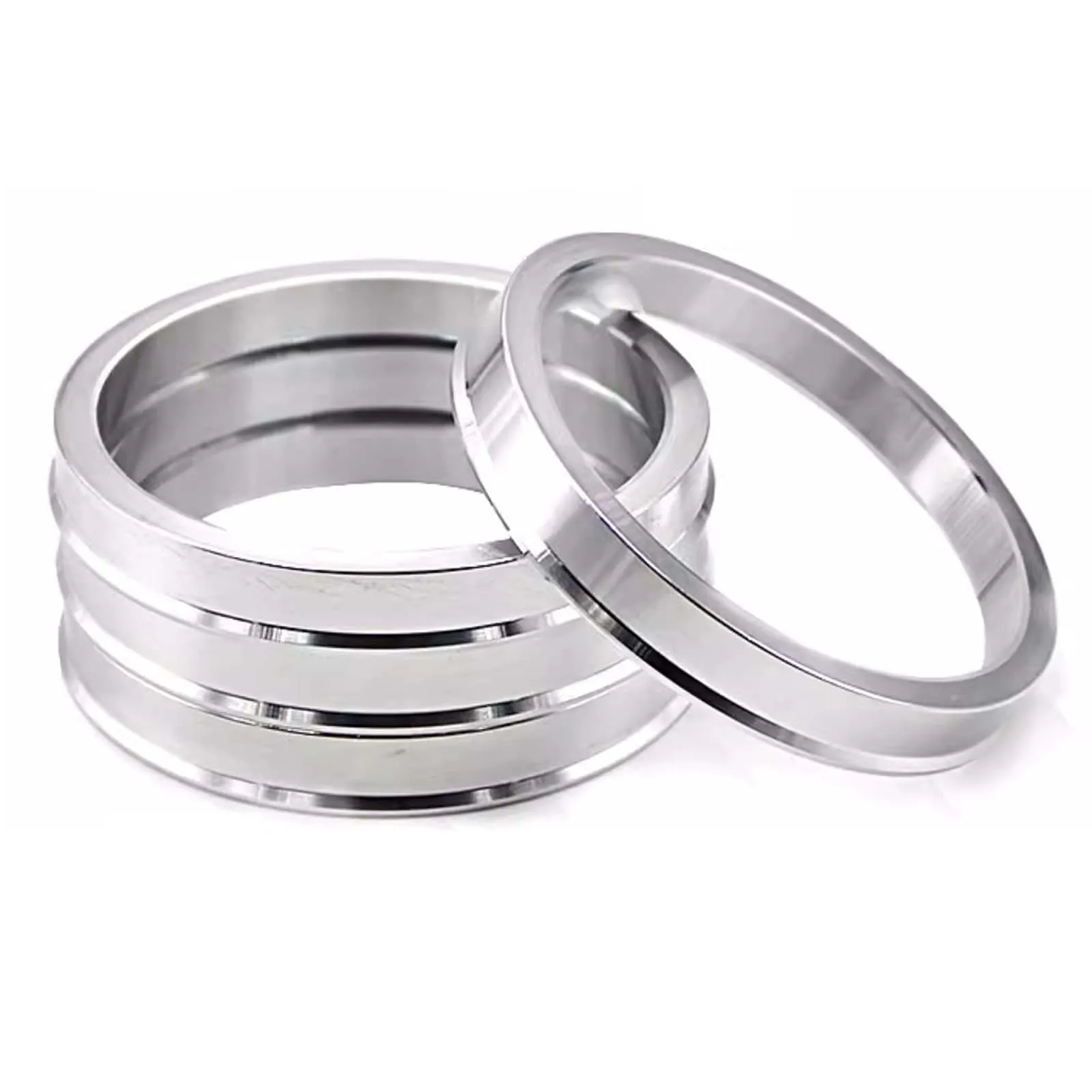 

4pcs Alloy Aluminum Hub Centric Rings, Performance Car Modified Wheel Hub Reducing Ring Tire Centre Rings