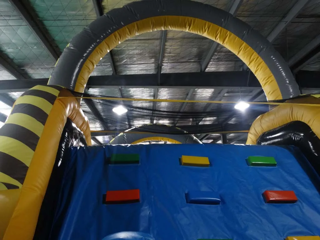 Commercial Inflatable Obstacle Course Giant Bounce House Kids Playground Outdoor PVC Jumper Slide Bouncy Castle Event Party