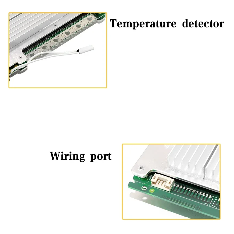 4S 12V 60A/100A/200A Lifepo4 Battery Protection Board BMS 3.2V Same port Lithium Iron Phosphate Cells PCM 12.8V Balance Function