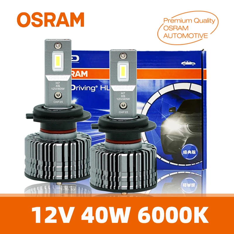 

Светодиодные лампы OSRAM Classical XLZ 3.0 для фар H1 H4/H19 H7 H9/H11 HB3/HB4 HIR2 12V 40W 6000K, увеличенная яркость на 50%