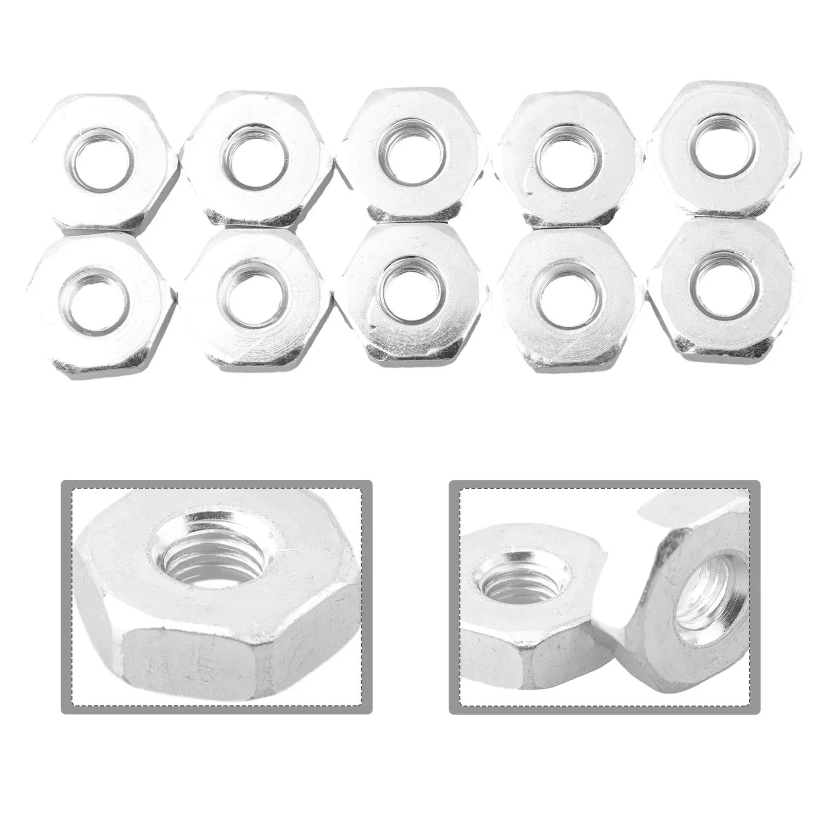 10pcs M8 Guide Bar Nuts Fit For MS 180 250 381 361 440 660 Chainsaw Parts Chainsaw Parts Garden Accessory Tool Parts