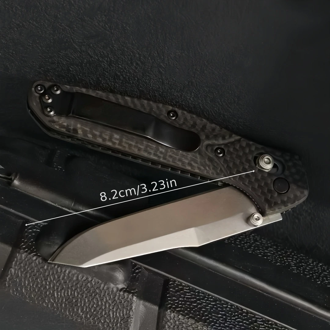 BM 940 ألياف الكربون مقبض يد واحدة سريعة فتح سكين للفرد في الهواء الطلق التكتيكية التخييم EDC سكينة سرفايفل مغامرة أدوات إنقاذ