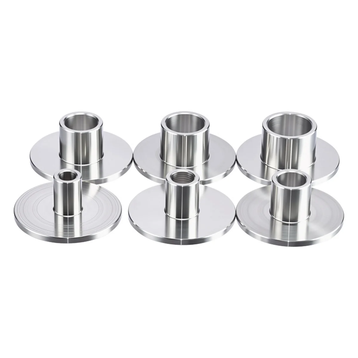AA25 6pcs Woodworking Carving Milling Parts Edger Sample Gauge Guide Plate Multi Milling Cutter Parts Tools 10-20mm