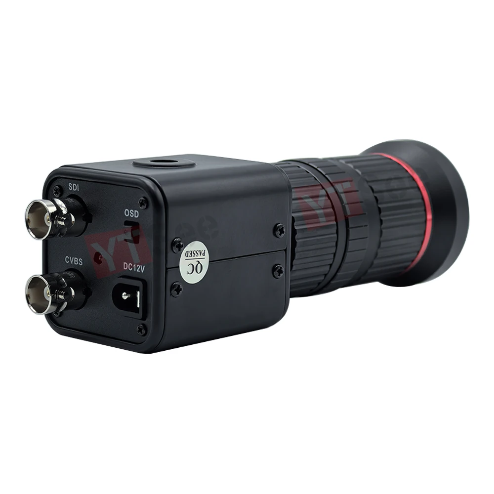 كاميرا 1080P 60fps HD SDI مقاس 1/2.8 بوصة cmos نظام أمان البث الرقمي 5-50 مم كاميرا بعدسة صناعية للتكبير