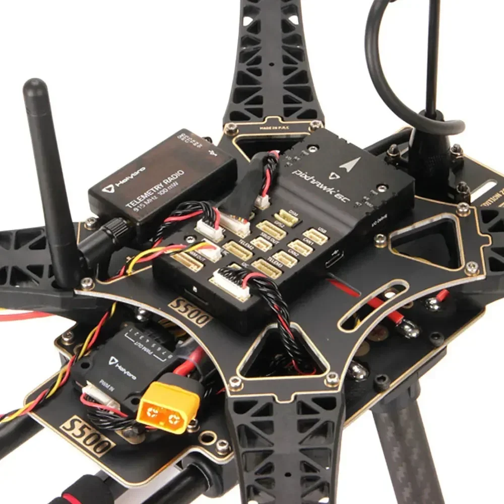 Kit di sviluppo Holybro S500 V2 Controller di volo Pixhawk 6C con radio telemetrica SiK 915MHZ 433MHZ Kit V3 / ARF