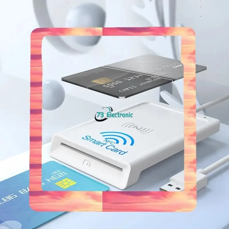 

Dual-Interface PC-Linked Smart Card Reader/Writer with NFC Capability for 24-Hour Contactless and Contact Smart Card Access