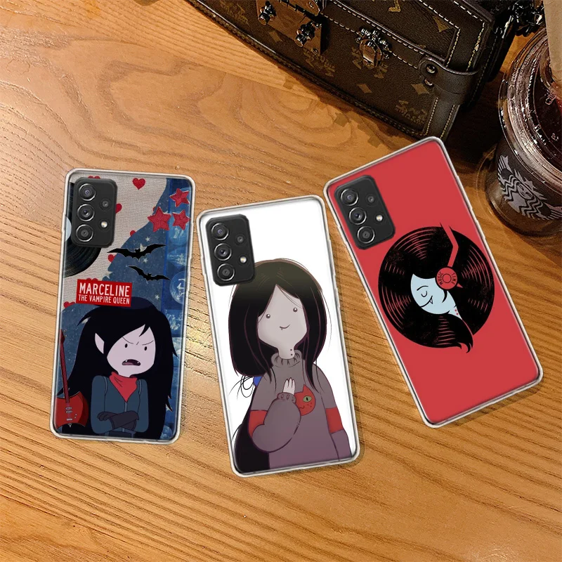 Adventure Time Marceline Phone Case For Galaxy S25+ S10 S8 A16 Note 20 Ultra 10 Lite 9 8 Samsung A15 A25 A35 A55 A05S M21 M30S M