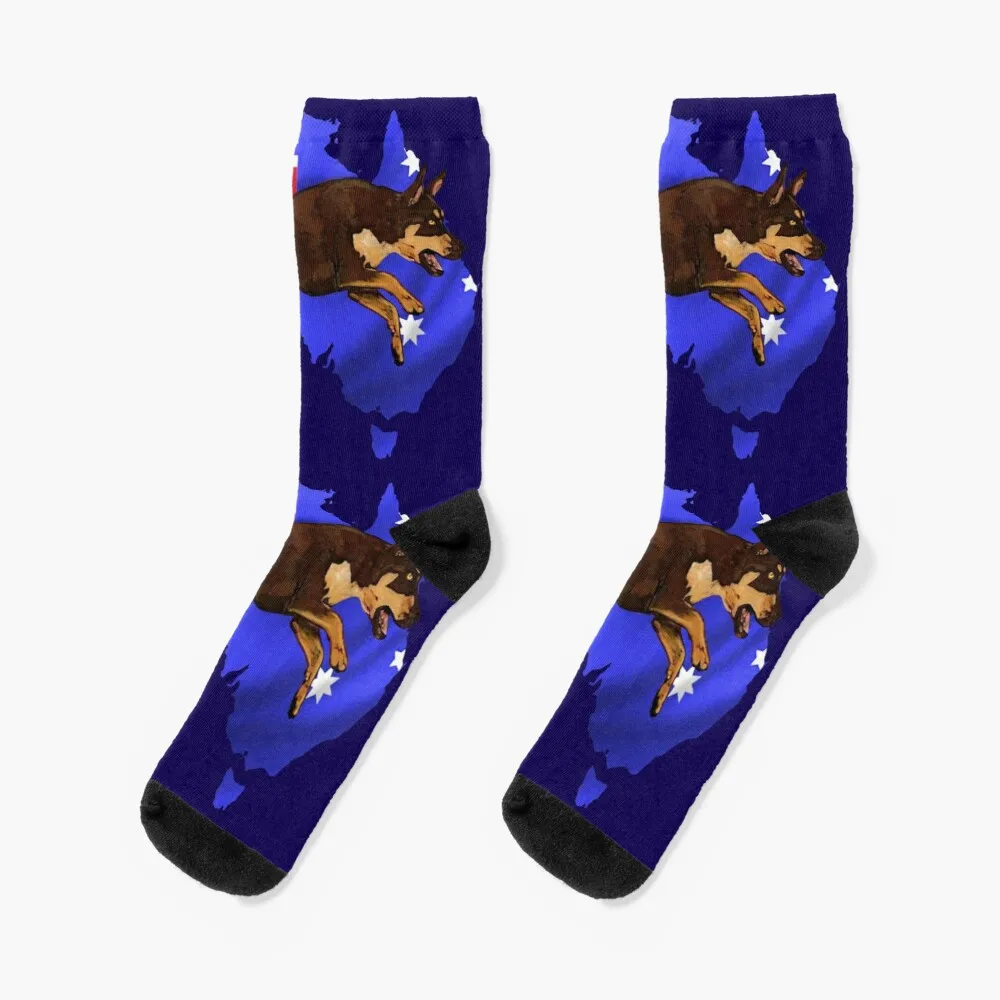 

Australian Kelpie Socks Sports Stockings Man