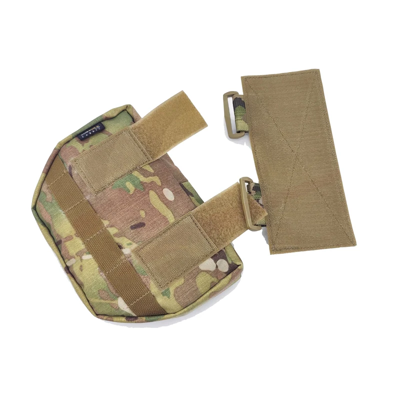 التكتيكية قطرة أسفل الحقيبة متعددة حدبة الصدر تلاعب حزمة مراوح لوحة الناقل حقيبة سترة EDC مول النثرية تخزين حقيبة البطن والعتاد #4