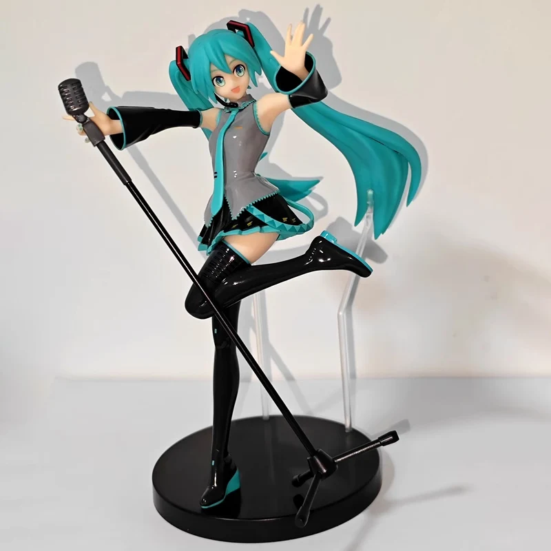 オリジナルセガ初音ミクアニメフィギュア歌姫メガ-39's-ミクルミナスタ歌姫-15th-バージョン-18-センチメートル-pvc-モデルアクションフィギュア