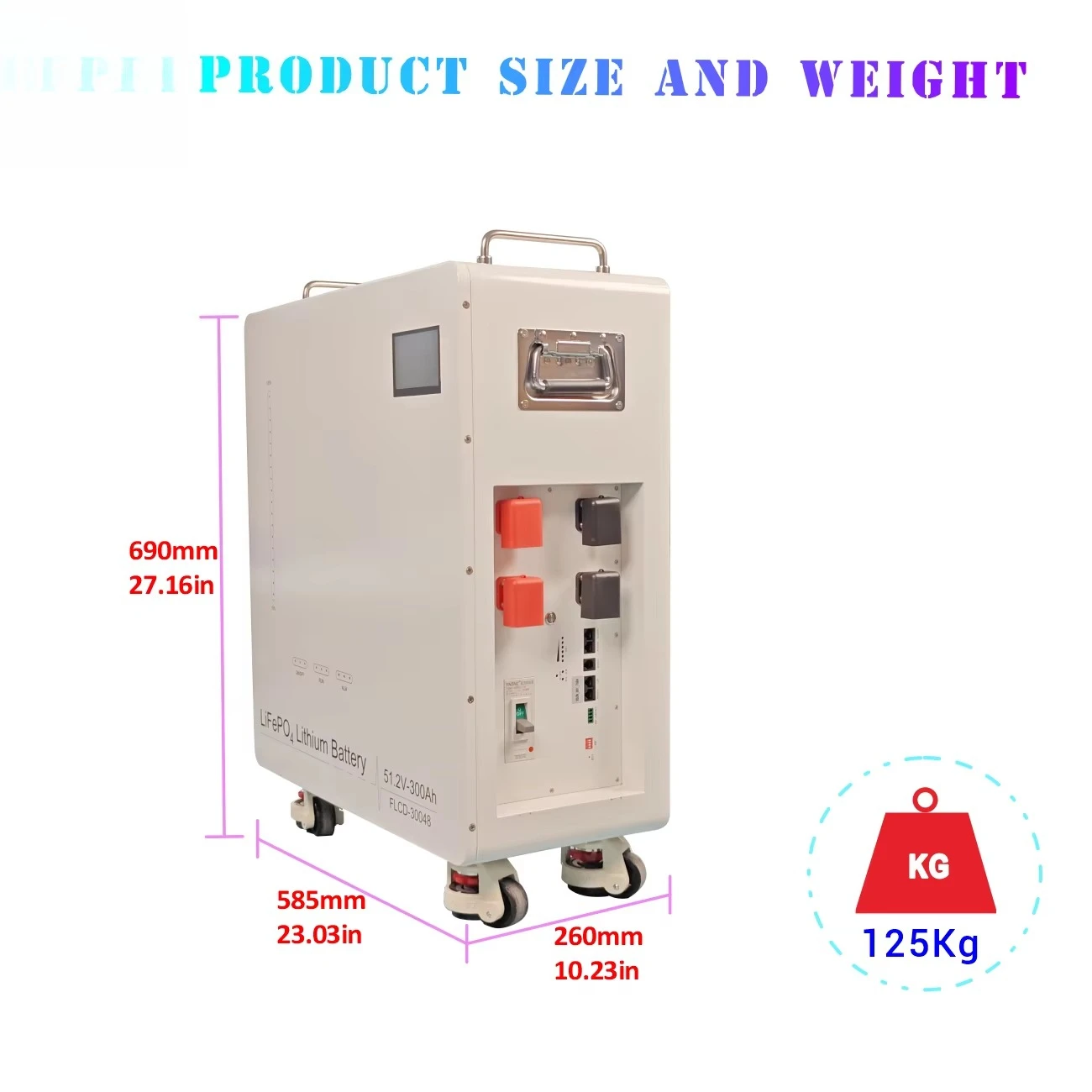 RWT 48v 300ah Battery Diy Kit Battery Box for Home Energy Storage 51.2V  280ah 300Ah 314ah Lifepo4 Battery 48v 300ah Lifepo4