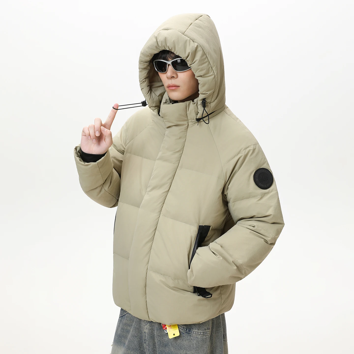 2026 Winter Style Casual Men's Hooded Down Jacket