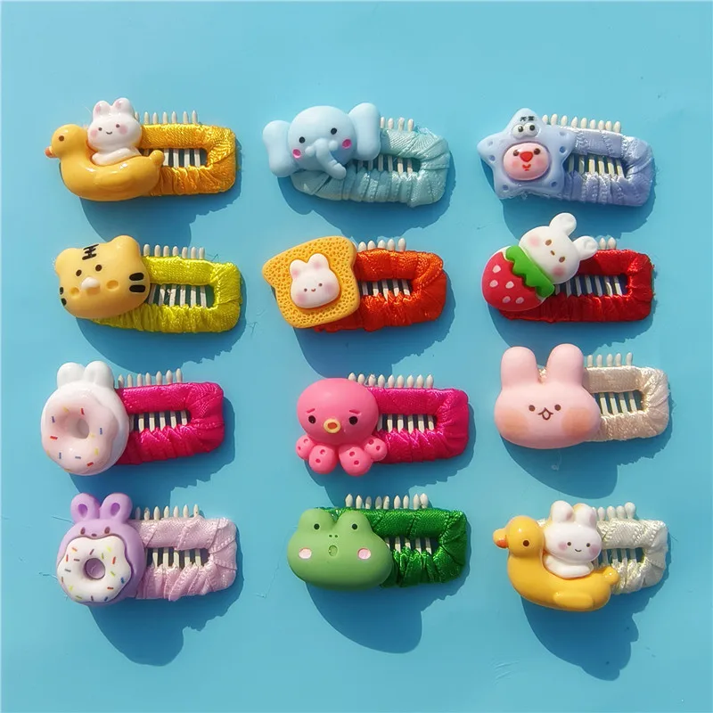 

Cartoon Pet Hairpin Dog Cat Grooming Accessories Pet Hair Clips Rabbit Hairpins Cute Cosplay Pet Items for Dogs Puppy Cats