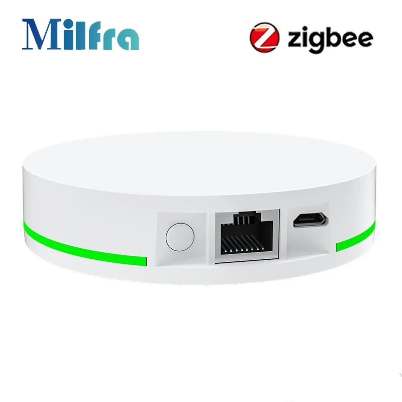 Tuya Zigbee 3.0 Gateway Bridge Smart Bedrade Hub Met Netwerkkabel Werk Met Tuya Smart App Voice Control Via Alexa Google Home