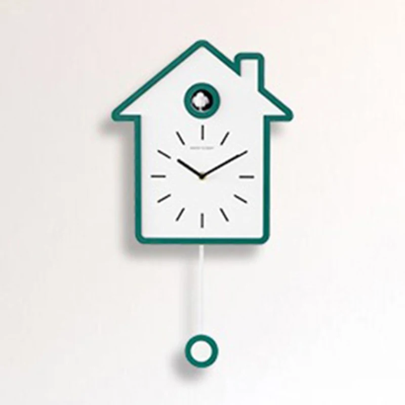 Nordic Cuckoo Clocks Design Wall Clocks for Living Room Clock Watch Minimalist Clock Mechanism Silent Aesthetic Home Things