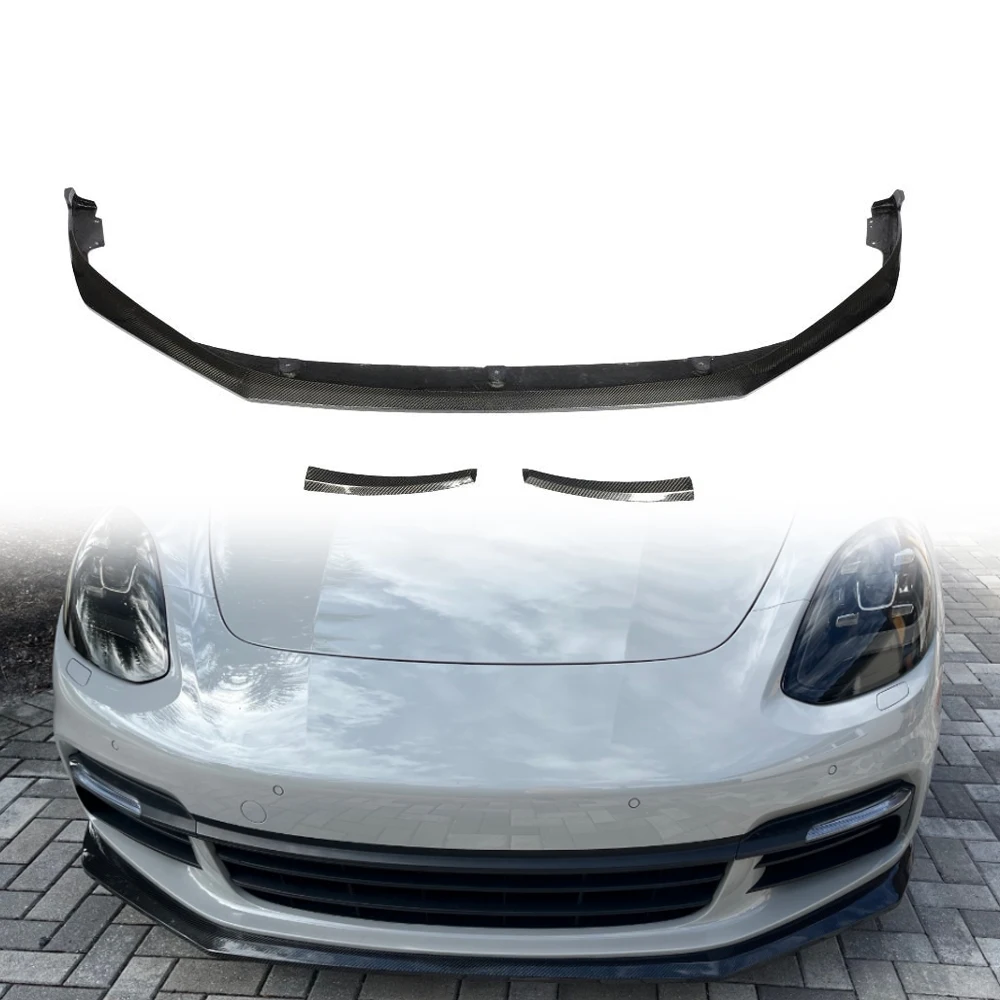 

Carbon Fiber Front Valance Lip for Panamera 971 4S Hatchback 4-Door 2017-2019