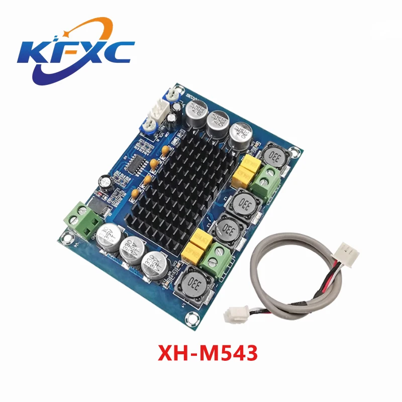 XH-M543 Dual Channel 2*120W Digital Amplifier Board High Power TPA3116D2 Audio Amplifier Module