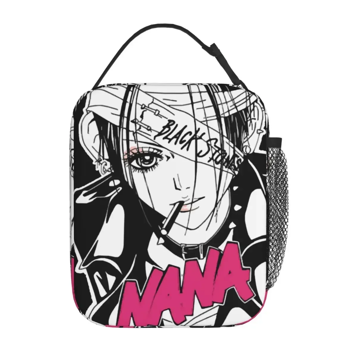 Nana Osaki Insulated Lunch Bags High Capacity Anime Manga Meal Container Cooler Bag Tote Lunch Box Beach Outdoor Food Bag