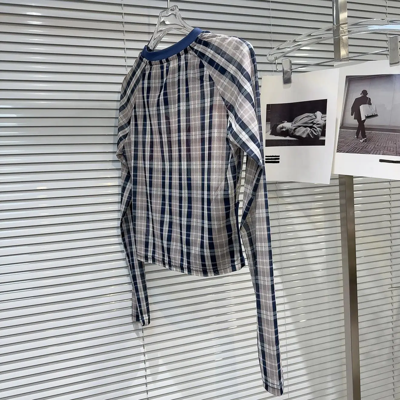 

Sweet Cool Spicy Girl с буквенным принтом в клетку, цветная блузка Slim Fit Long Sve T irt, женская модная тенденция, осеннее новое поступление