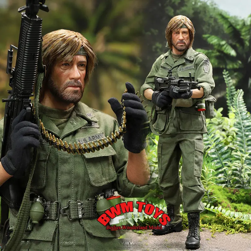 

В наличии DID V80184, масштаб 1/6, мужской солдат, война во Вьетнаме, армия США, полковник, 12-дюймовая экшн-фигурка, коллекция кукол